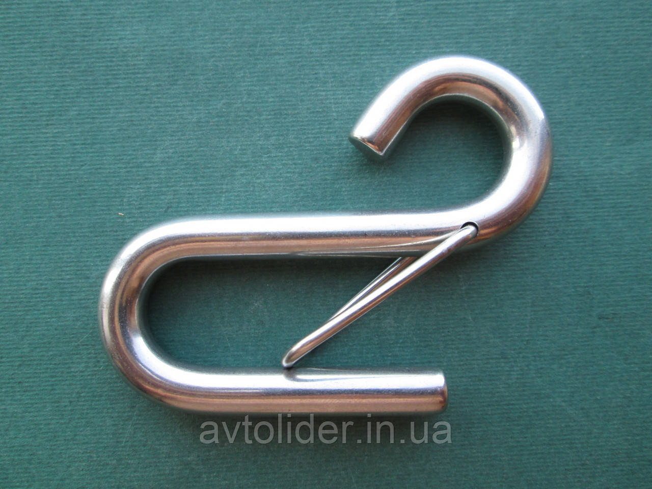 Крючок S-образный со страховочной защелкой, нержавеющая сталь А4 (AISI 316) - фото 6 - id-p239937441