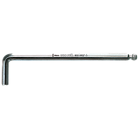 Г-образный ключ WERA, 950 PKL, метрический, хромированный, 05022052001, 2.0×100мм