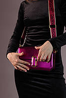 Marc Jacobs Shoulder pink metallic женские сумочки и клатчи хорошее качество