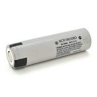 Аккумулятор 18650 Li-Ion NCR18650BD TipTop, 3200mAh, 10A, 4.2/3.6/2.5V, gray Panasonic (NCR18650BD) - Вища