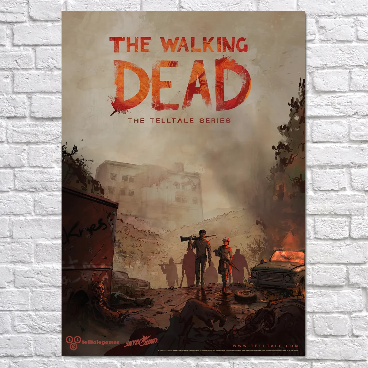 Плакат "Ходячі мерці, The Walking Dead, TWD", 60×43см