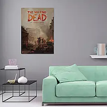 Плакат "Ходячі мерці, The Walking Dead, TWD", 60×43см, фото 2