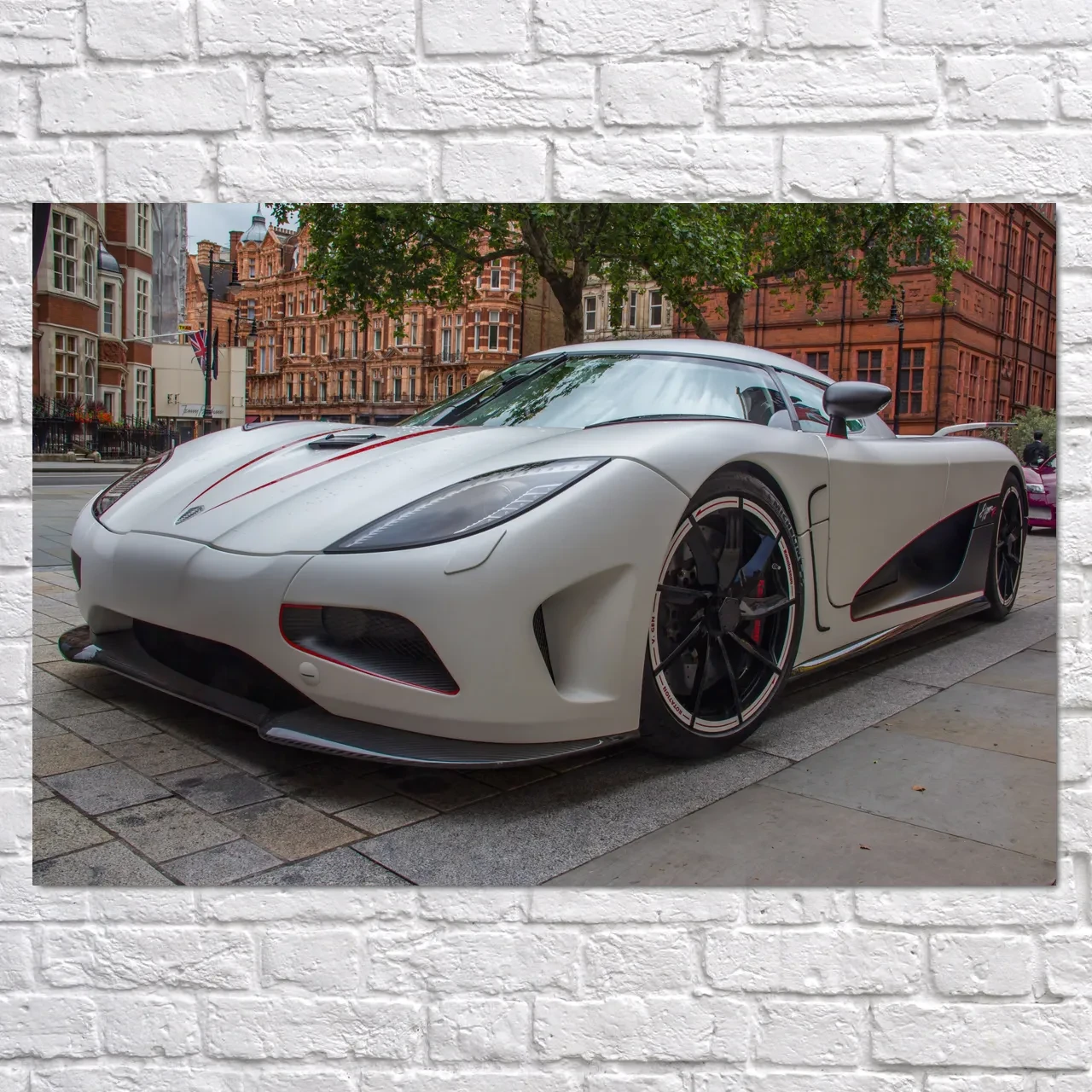 Плакат "Гіперкар Koenigsegg Agera R", 40×60см