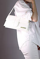 Jacquemus Le Bambino long white 28*15*6 женские сумочки и клатчи хорошее качество