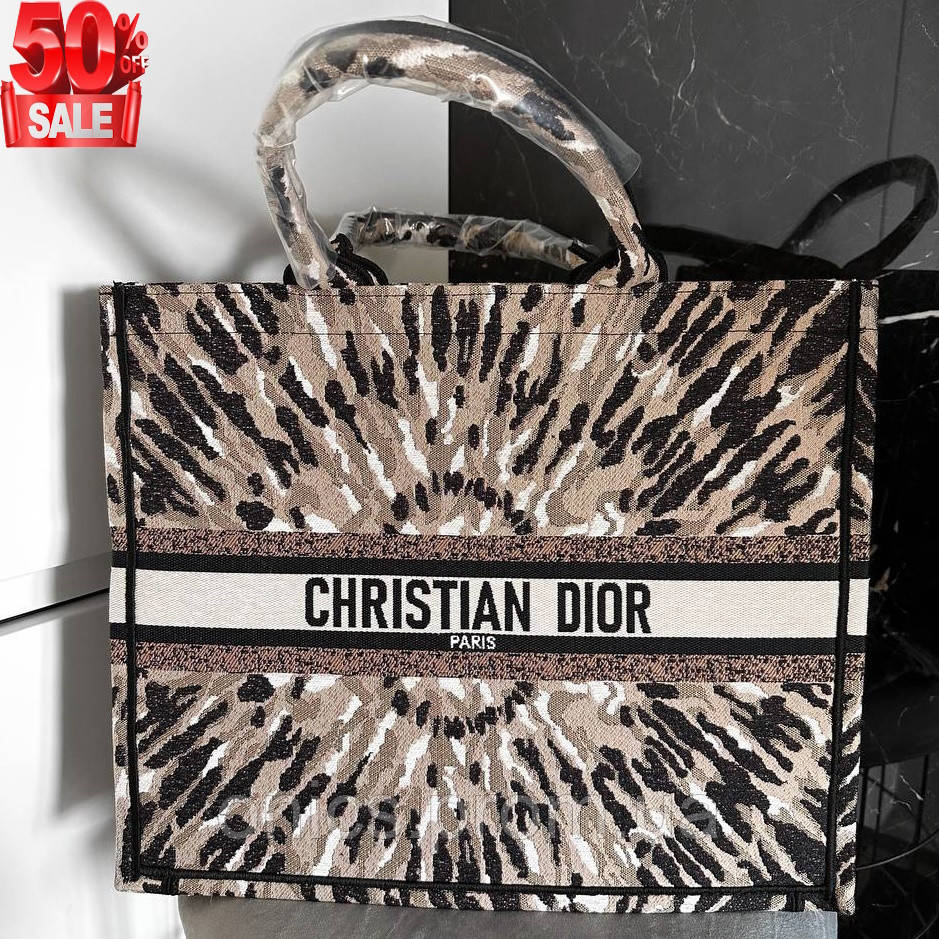 Модная женская сумочка Dior универсальные сумки для шопинга дамская удобная сумка хорошее качество - фото 4 - id-p1946650980