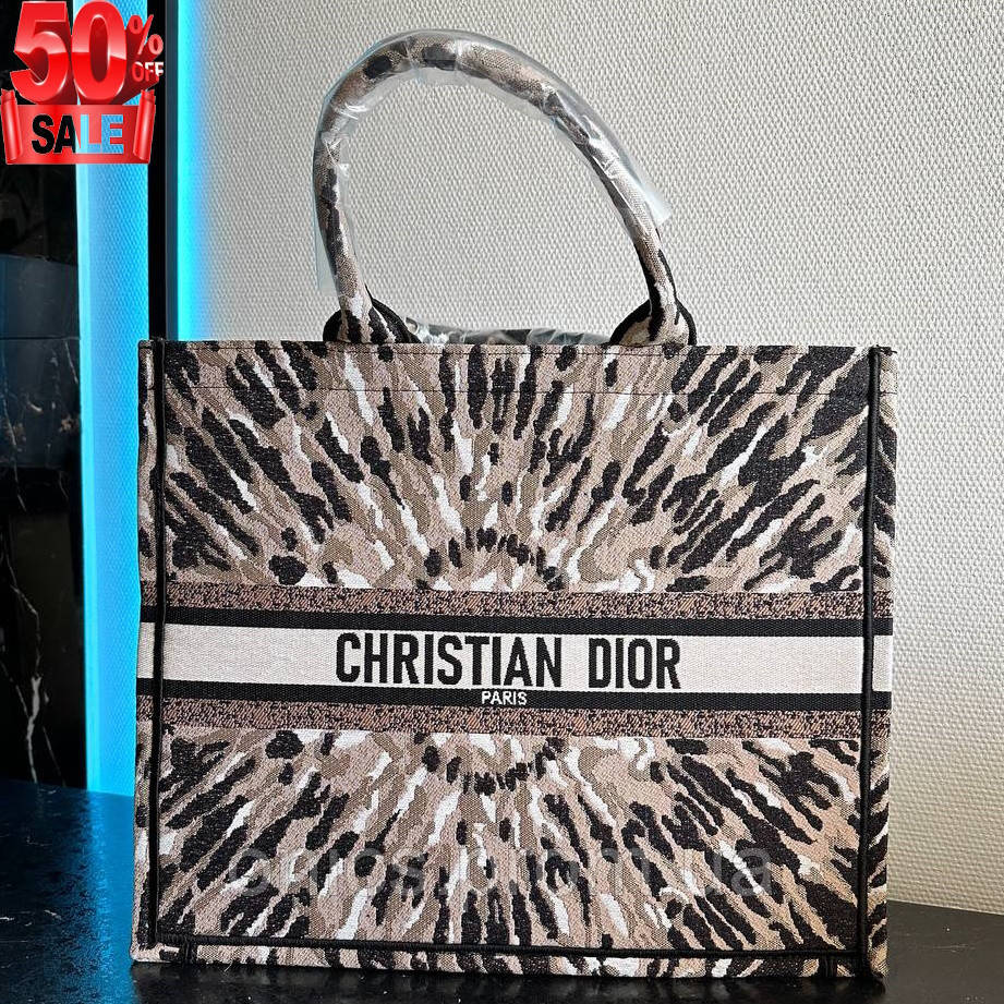 Модная женская сумочка Dior универсальные сумки для шопинга дамская удобная сумка хорошее качество - фото 7 - id-p1946650980