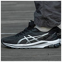 Мужские кроссовки Asics Gel-Kayano Flytefoam GT-1000 Black White, черные кроссовки асикс гель каяно флайт фоам