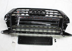 Решітка радіатора Audi Q3 2015-2018 у стилі SQ3 (All Black)