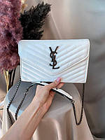 Yves Saint Laurent White гарна якість жіночі сумочки та клатчі гарна якість