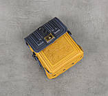 Шкіряна сумка ручної роботи з тисненим орнаментом, шкіряна сумка-барсетка через плече, фото 5