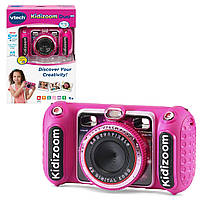 Vtech Kidizoom Camera DUO DX Digital Детский фотоаппарат с видео записью розовый