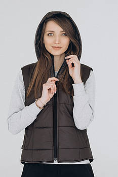 Жилет безрукавка жіноча Rimo Темно-сіра S