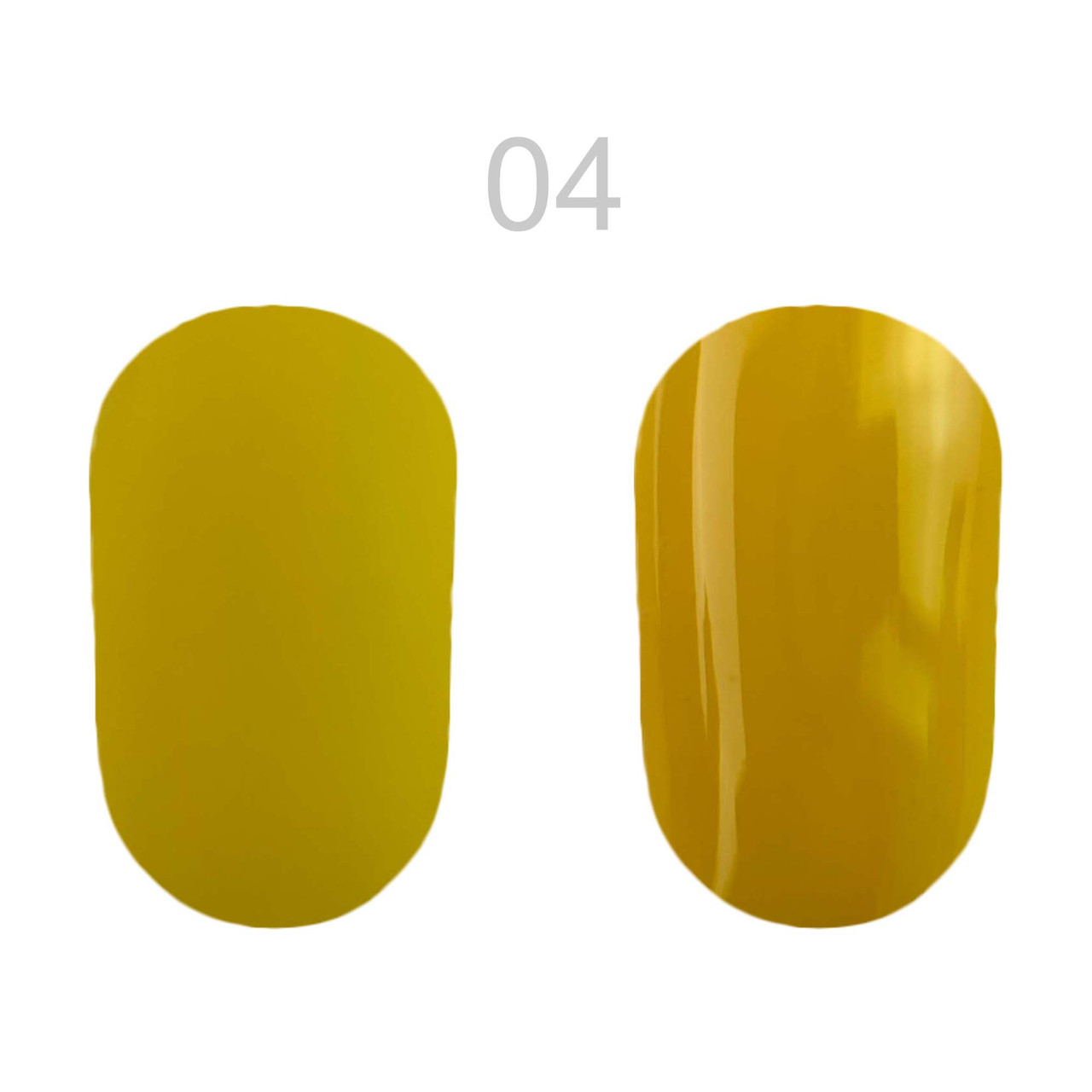 Гель-лак DANNY основна колекція №04 Насичений жовтий 8 ml