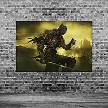 Плакат "Темні душі, Dark Souls", 40×60см, фото 3