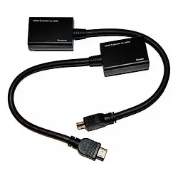 Подовжувач сигналу Proinstal HDMI пасивний через 2 виті пари 2 CAT-5e/CAT-6e до 30м ціна за пару