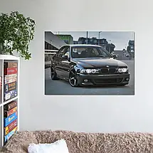 Плакат "BMW E39", 43×60см, фото 2