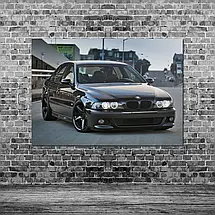 Плакат "BMW E39", 43×60см, фото 3