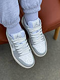 Nike Air Jordan Retro 1 Low Berlin Grey, фото 4