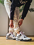 Nike Air Jordan Retro 4 White Cement, фото 8