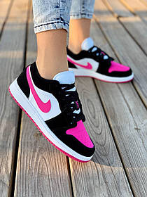 Nike Air Jordan Retro 1 Low Pink Black White