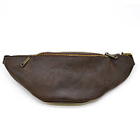 Кожаная сумка на пояс из натуральной кожи TARWA RC-3035-3md хорошее качество