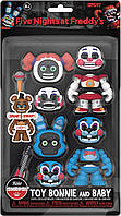 Набір "5 ночей з Фредді" Фанко 2 фігурки Бонні та Бебі Funko Pop! Snaps: Five Nights at Freddy's, Оригинал