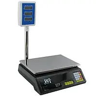 Электронные весы для торговли 50 кг DT-5053, весы с аккумуляторные для торговли, весы торговые Черные zin