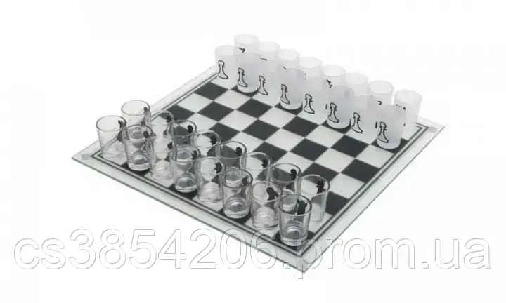 Настольная игра с алкоголем для компании друзей за столом, алко шахматы для взрослых, алкоигра с рюмками zin - фото 2 - id-p1946788235