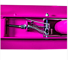 Scooter 470 Pink міський двоколісний самокат складаний з ручним гальмом для дівчаток (рожевий), фото 5