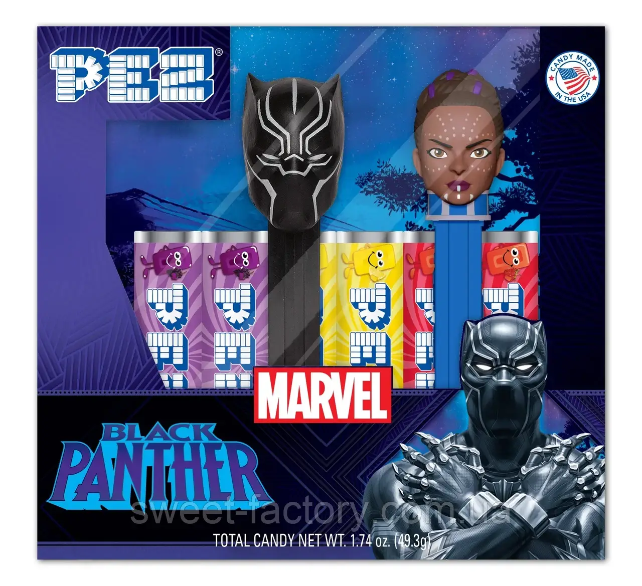 Pez Marvel Black Panther и Shuri 6s 49g