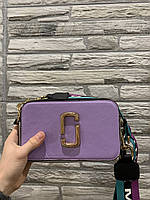 Marc Jacobs The Snapshot Purple/Blue 20x12x7 женские сумочки и клатчи хорошее качество