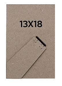 Задня стінка картон із ніжкою для фоторамки 13х18 см.