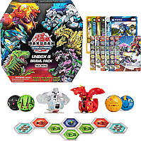 Набор 6 Бакуганов Эволюшн Bakugan Evolutions Brawl Pack, Spin Master