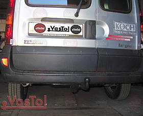 Суцільнозварний фаркоп Renault Kangoo I (виключаючи кузов Long 4x4) з 1997-2008 р.