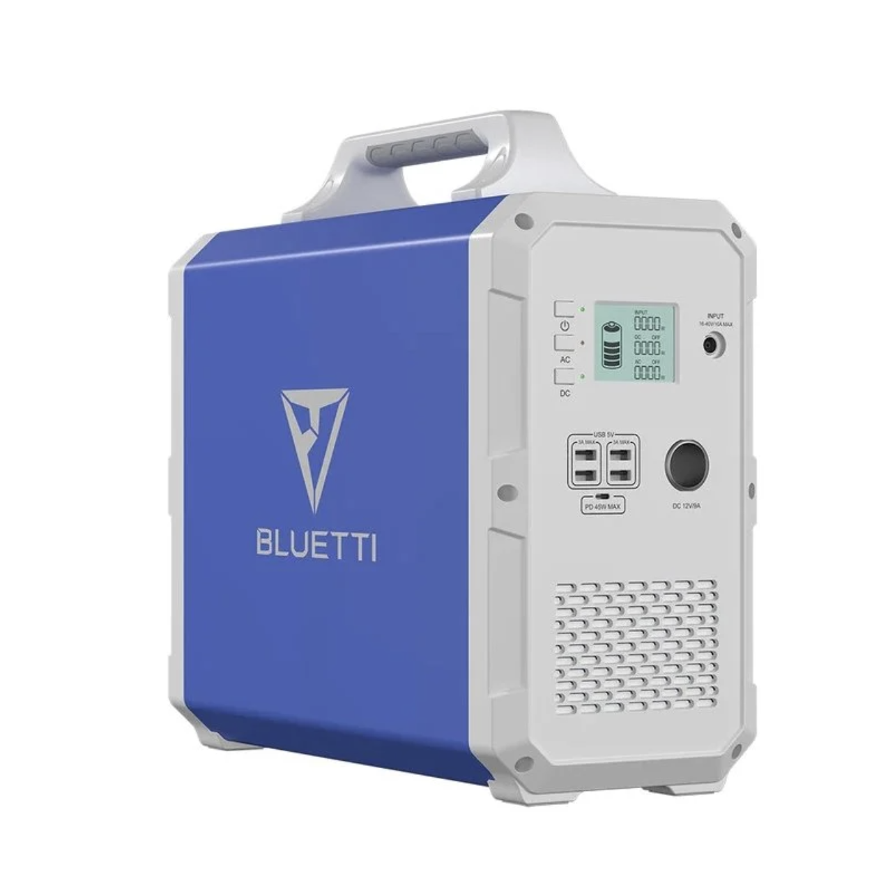 Портативна зарядна станція Bluetti EB150 Portable Power Station 1500Wh/1000W Blue