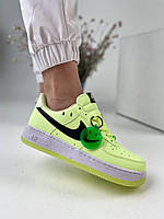 Nike Air Force Neon Green White хорошее качество кроссовки и кеды хорошее качество Размер 39