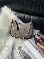 Michael Kors Jet Set Charm Small Logo Pochette Grey хорошее качество женские сумочки и клатчи хорошее