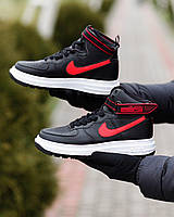 Nike Air Force 1 Gore-Tex Black White Red хорошее качество кроссовки и кеды хорошее качество Размер 41