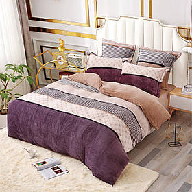 Велюрова постільна білизна (Євро)