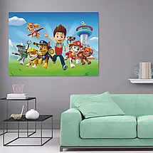 Плакат "Щенячий патруль, Paw Patrol", 43×60см, фото 2