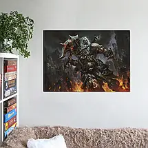 Плакат "Дьябло 3, Diablo 3", 43×60см, фото 2