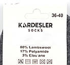 Жіночі шкарпетки Kardesler зимові ультратеплі з відворотом, з вовна/махра ароматизовані. Розмір 36-40, 6 пар/уп. темне асорті, фото 3