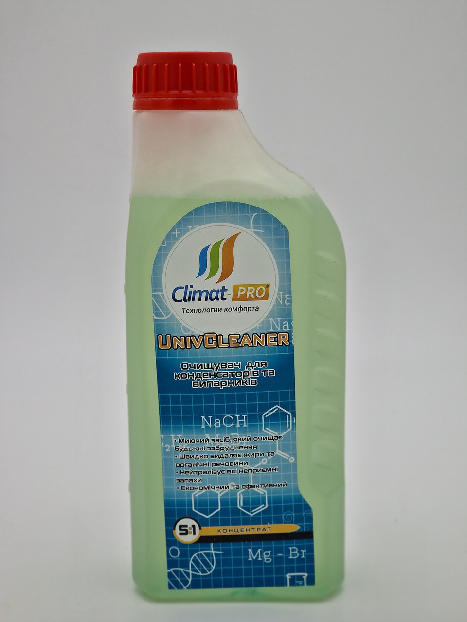 Засіб для обслуговування кондиціонерів концентрат UnivCleaner 1 л. очисник для кондиціонерів
