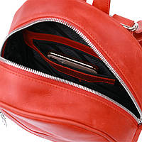 Винтажный компактный женский рюкзак Shvigel 16312 Красный хорошее качество