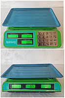 Торговые весы электронные для взвешивания продуктов до 55 кг настольные кухонные Rainberg RB-303 с памятью zin - фото 7 - id-p1946788390
