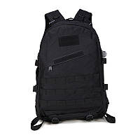 Тактический наплечный военный рюкзак черный походный вместительный, тактический универсальный качественный zin