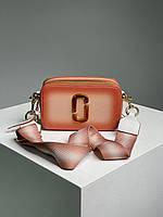 Marc Jacobs The Snapshot Summer Orange 21 х 12.5 х 7 см хорошее качество женские сумочки и клатчи хорошее