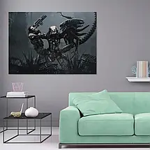 Плакат "Чужі проти Хижаків, Alien vs Predator", 43×60см, фото 2