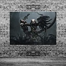 Плакат "Чужі проти Хижаків, Alien vs Predator", 43×60см, фото 3