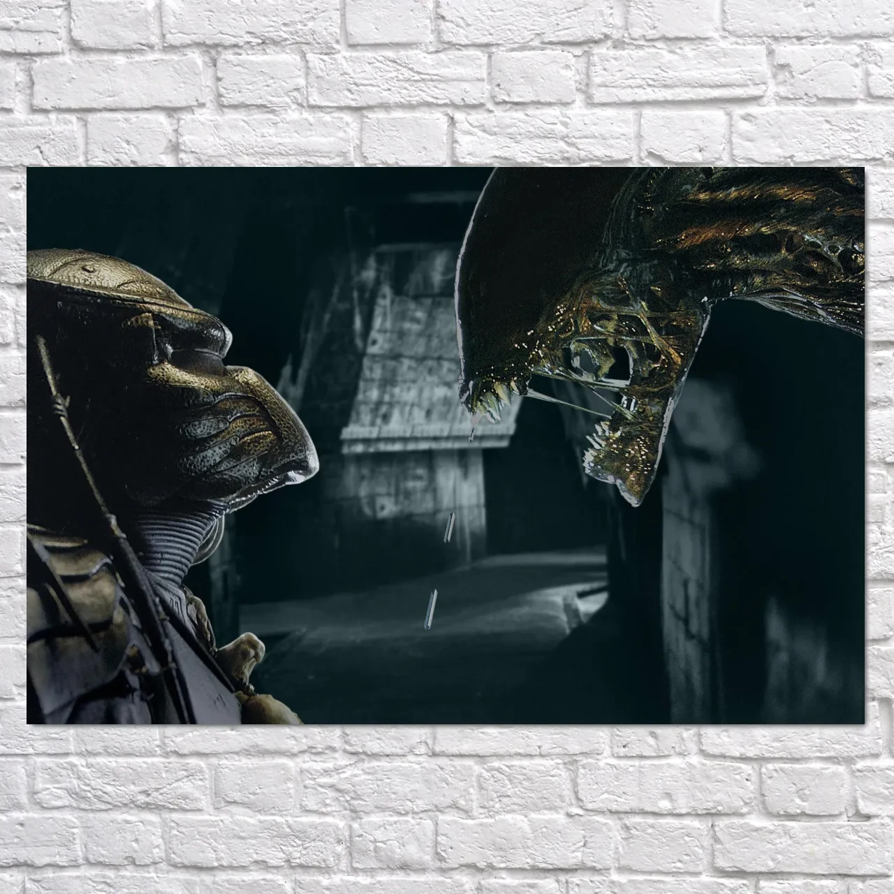 Плакат "Чужі проти Хижака: Реквієм, Aliens vs. Predator: Requiem (2007)", 40×60см